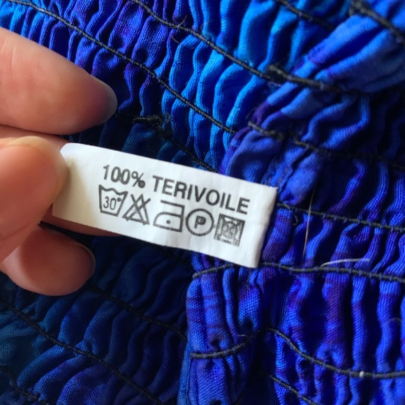 Blue Rima Tube Top - Picture 6 of 6